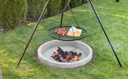 How do you make a masonry fire pit in your garden?