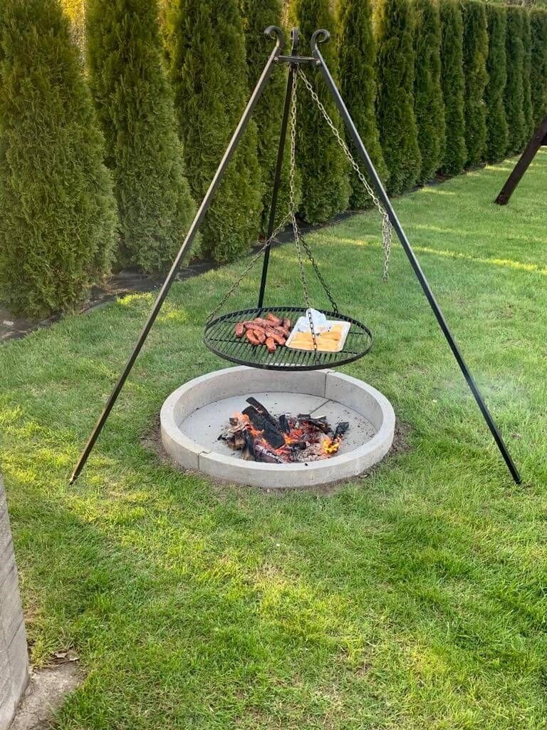 Gartenkamin aus Mauerwerk